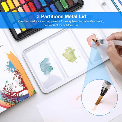 AquaPro – Professional Watercolor Set