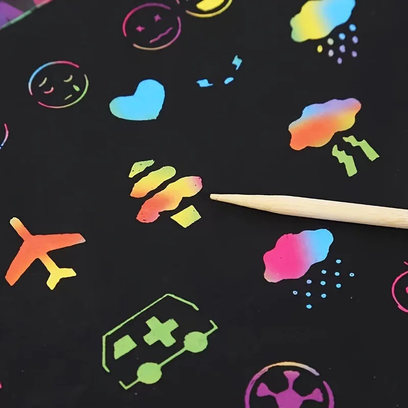 Colorado – Rainbow Scratch Art Notepad