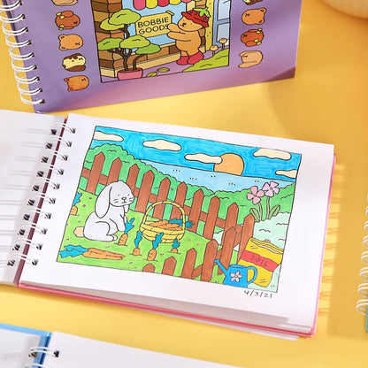 ColorVerse – 4-Pack A5 Hardbound Creative Coloring Books
