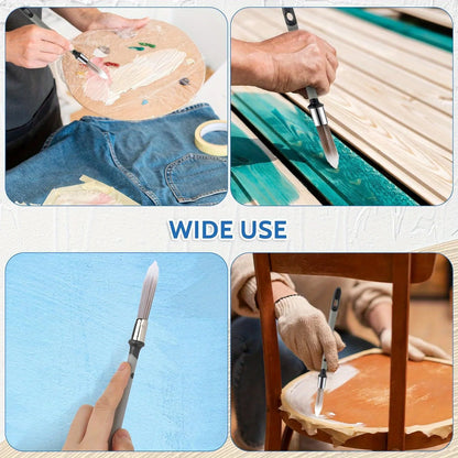 Edgora – 3Pcs Precision Wall & Trim Paint Brush Set