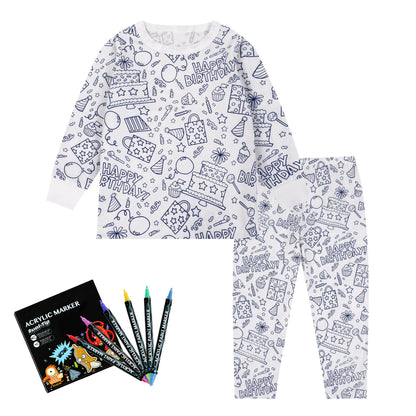 DreamDoodle – DIY Colorable Kids Pajama Set