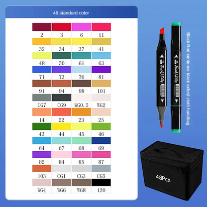ArtFlex - 48-Color Dual Tip Marker Set