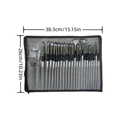 Acrylic Paint Brush Set 24pcs