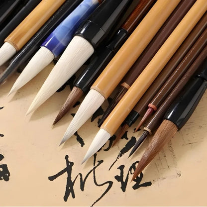 InkuSet – Japanese Watercolor & Calligraphy Brush Kit