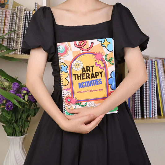 ArtMind – 130+ Art Therapy Worksheets Workbook