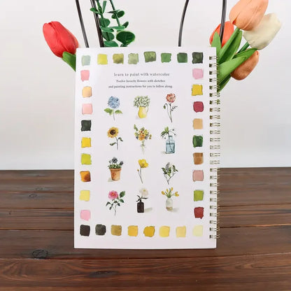FloralPlay – Floral Watercolor Workbook