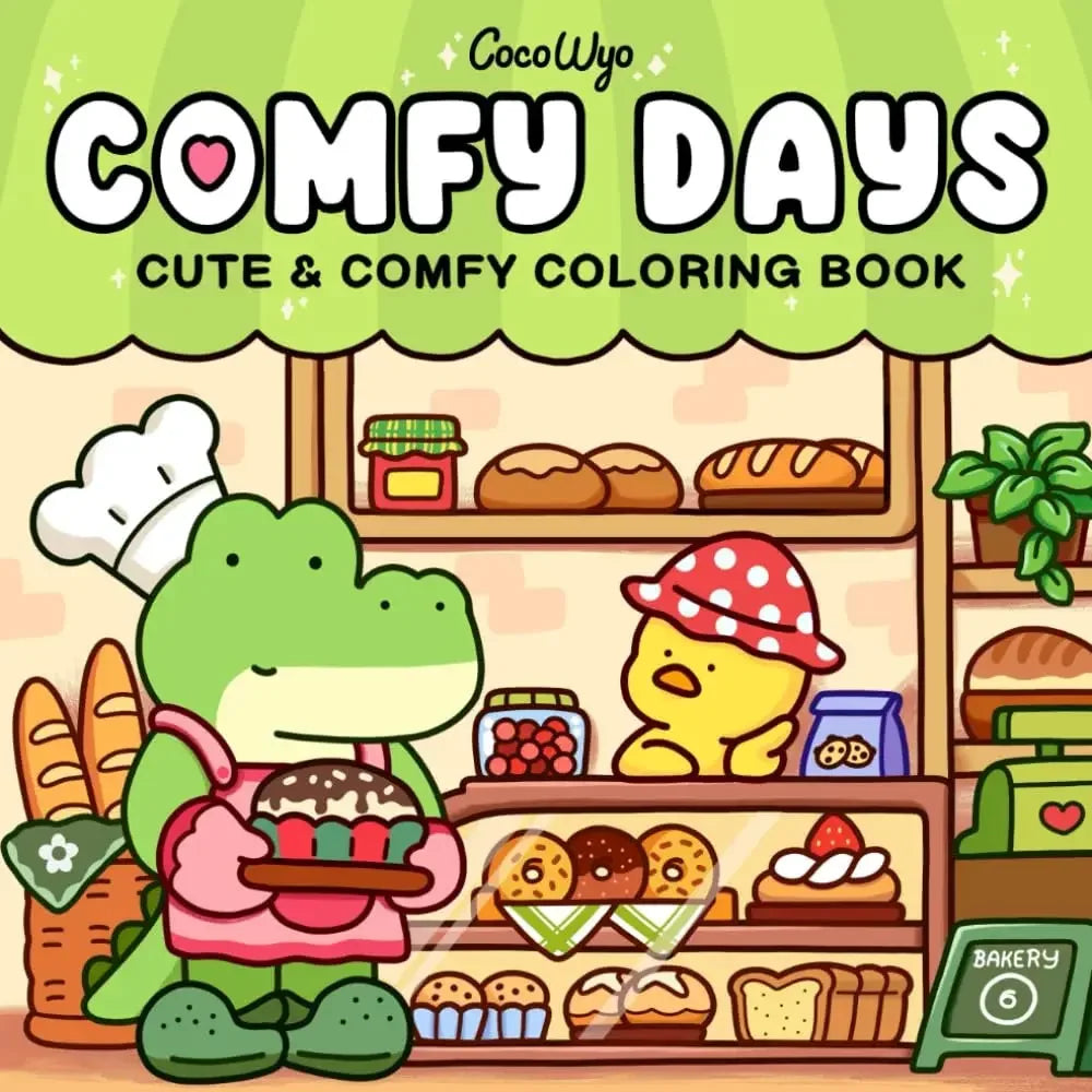 WhimsiNest – Cozy Creatures Coloring Book for Calm and Creativity