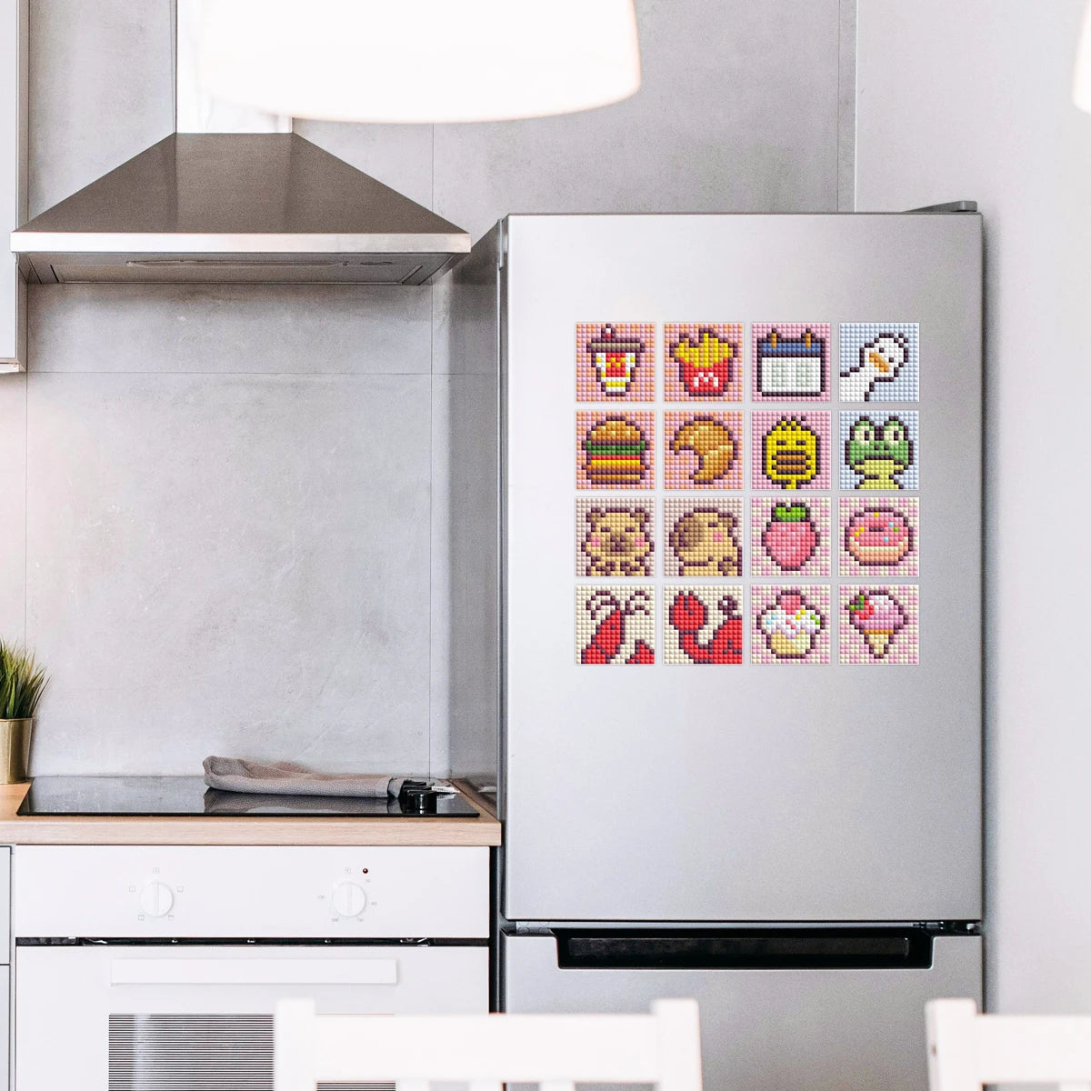 MagnaGem – Diamond Painting Sweet Treats Fridge Magnets (4PCS)