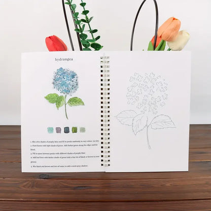 FloralPlay – Floral Watercolor Workbook