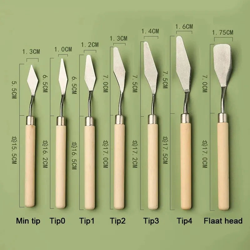 PalettePro – Stainless Steel Painting Knife Set
