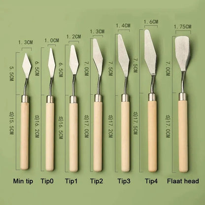 PalettePro – Stainless Steel Painting Knife Set