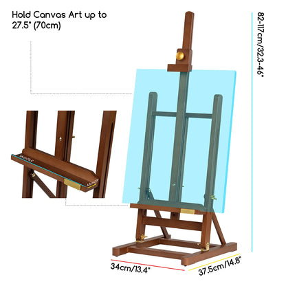 WalnutCraft – Adjustable H-Frame Tabletop Easel