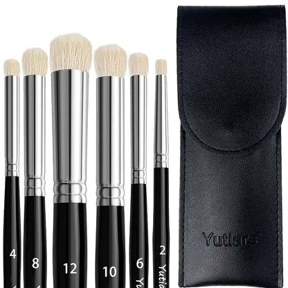BrushVault – Round Head Dry Brush Set with Portable Bag