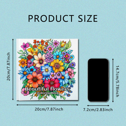 PetalCanvas – 24-Page Flower Coloring Book for Adults &  Teens
