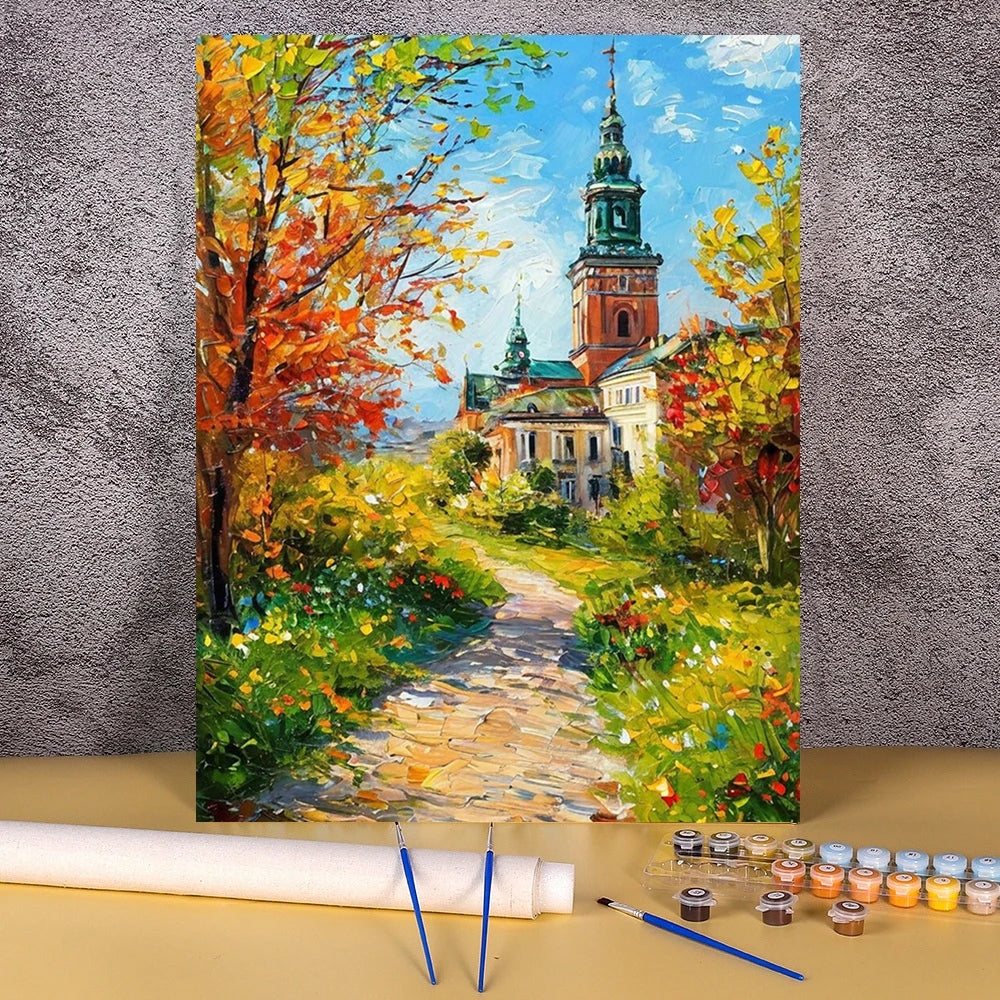 PeakHue – Mountain Landscape Paint by Numbers Kit