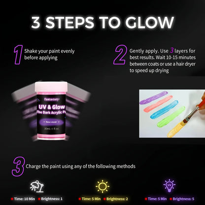 FantaStorys – Glow in the Dark Paints