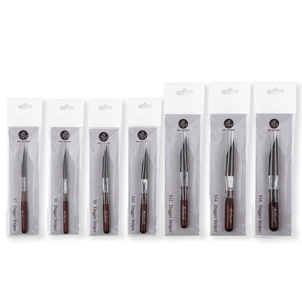 BrushAurora – 7-Piece Artist Brush Set