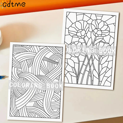 Gdtme Colorique  – Geometric Figure Coloring Book for Adults
