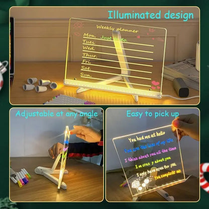 GlowPad – Luminous Acrylic Drawing Board