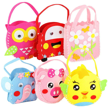 CraftyTote – 6-Piece Kids DIY Handbag Sewing Kit