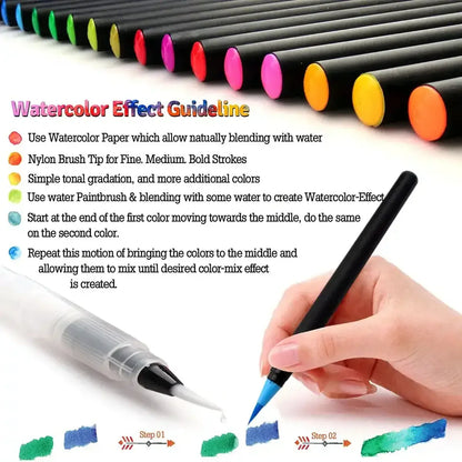 ChromaFlow – Watercolor Brush Pen Set