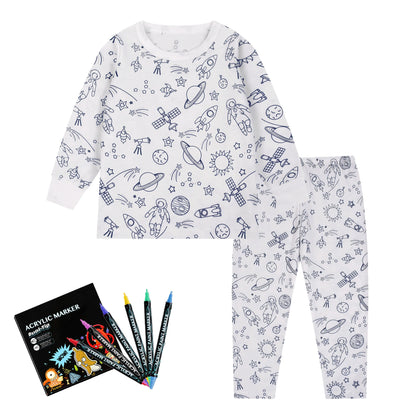DreamDoodle – DIY Colorable Kids Pajama Set