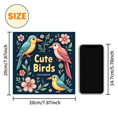 Birdscapeia – Stress Relief Adult Coloring Book