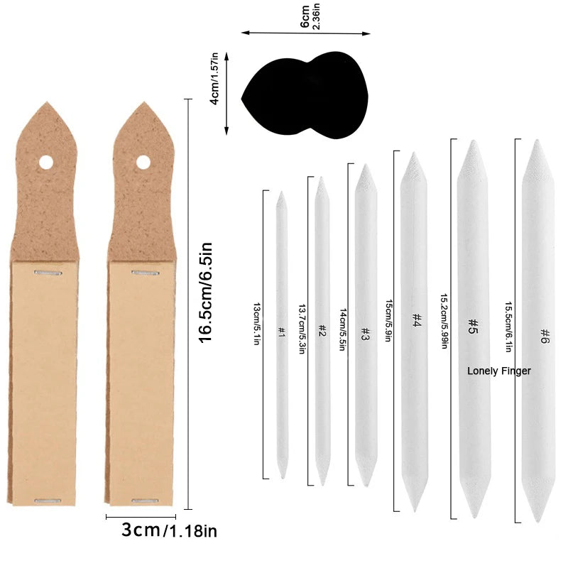 ShadeMaster – 22 Piece Blending Stump Set