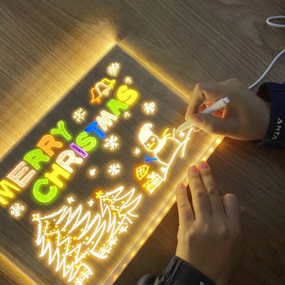GlowPad – Luminous Acrylic Drawing Board