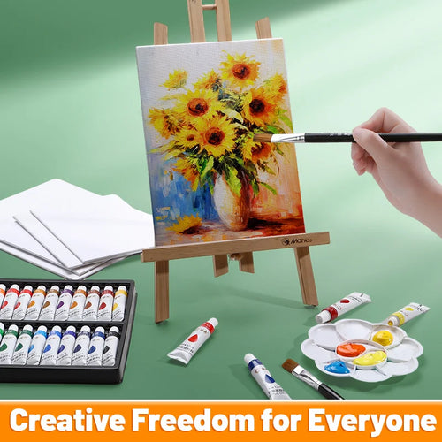 ColorTribe – 26-Piece Acrylic Paint Set with Accessories