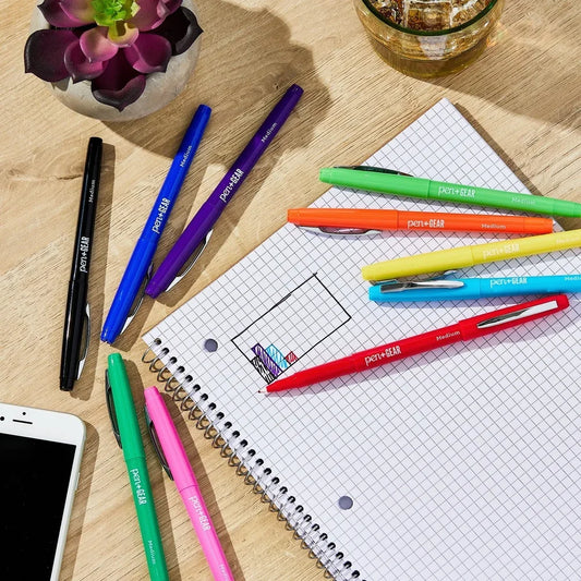 ColorVerve – Assorted Medium Tip Felt Marker Set