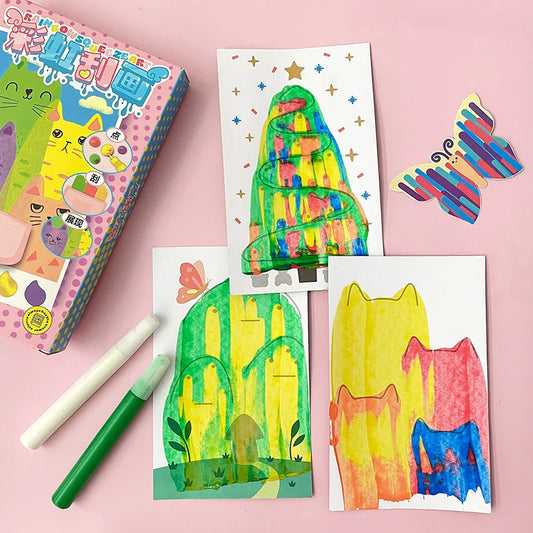 RainbowScratcha – Kids DIY Rainbow Scratch Art Paper