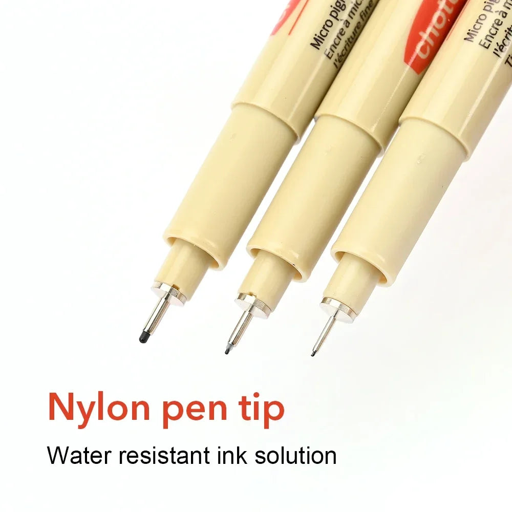 Inkspire – 12-Piece Pigment Liner Marker Set