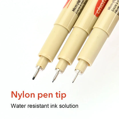 Inkspire – 12-Piece Pigment Liner Marker Set