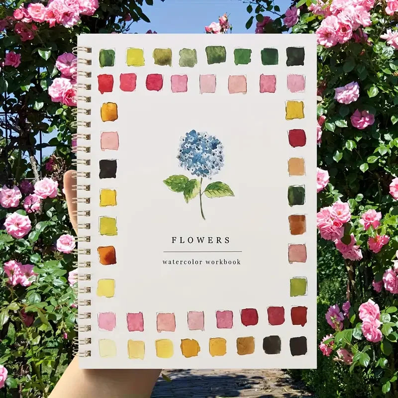 FloralPlay – Floral Watercolor Workbook