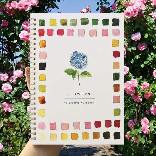 FloralPlay – Floral Watercolor Workbook