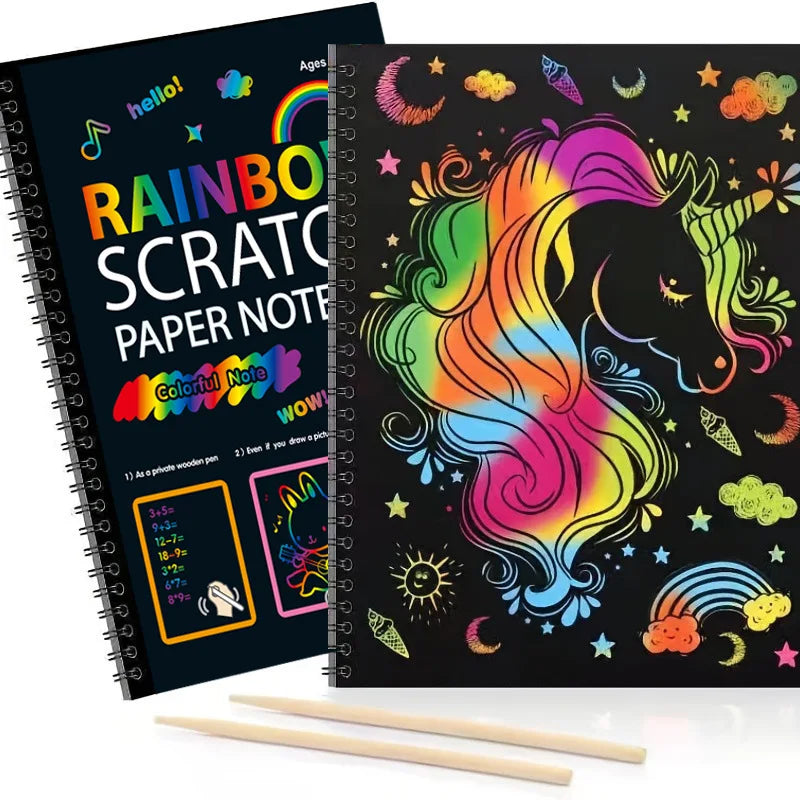 Colorado – Rainbow Scratch Art Notepad