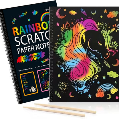 Colorado – Rainbow Scratch Art Notepad