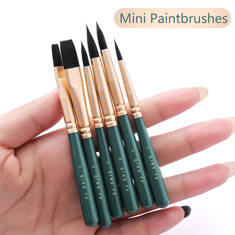GreenStroke – Multi-Functional Nylon Paintbrush Set