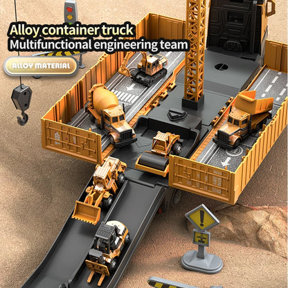 Constructo – Alloy Engineering Vehicle Playset