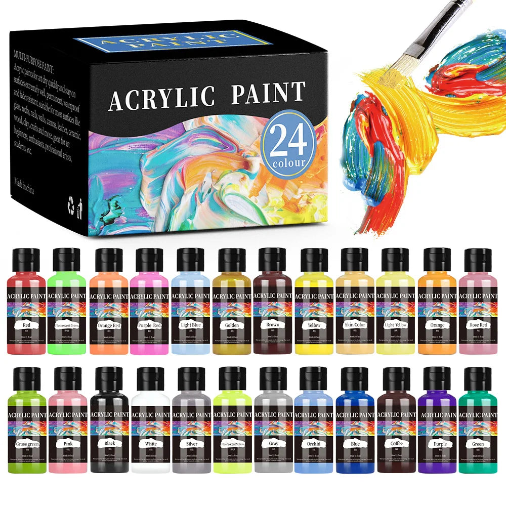 VibrantFlow™ Acrylic Paint Set