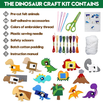 SewZoo – DIY Felt Animal Sewing Kit for Kids