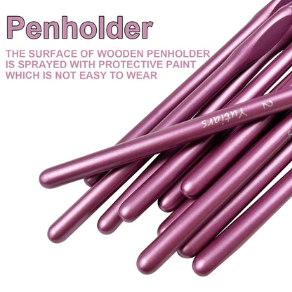 MiniHue – 11-Piece Metallic Purple Detail Brush Set