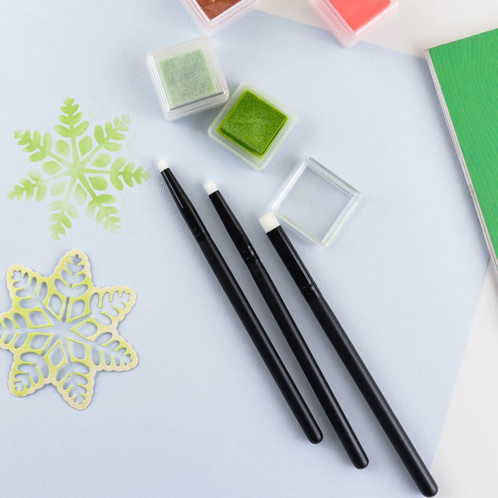 Chromafine – Mini Precision Angled and Flat Blending Brush Set