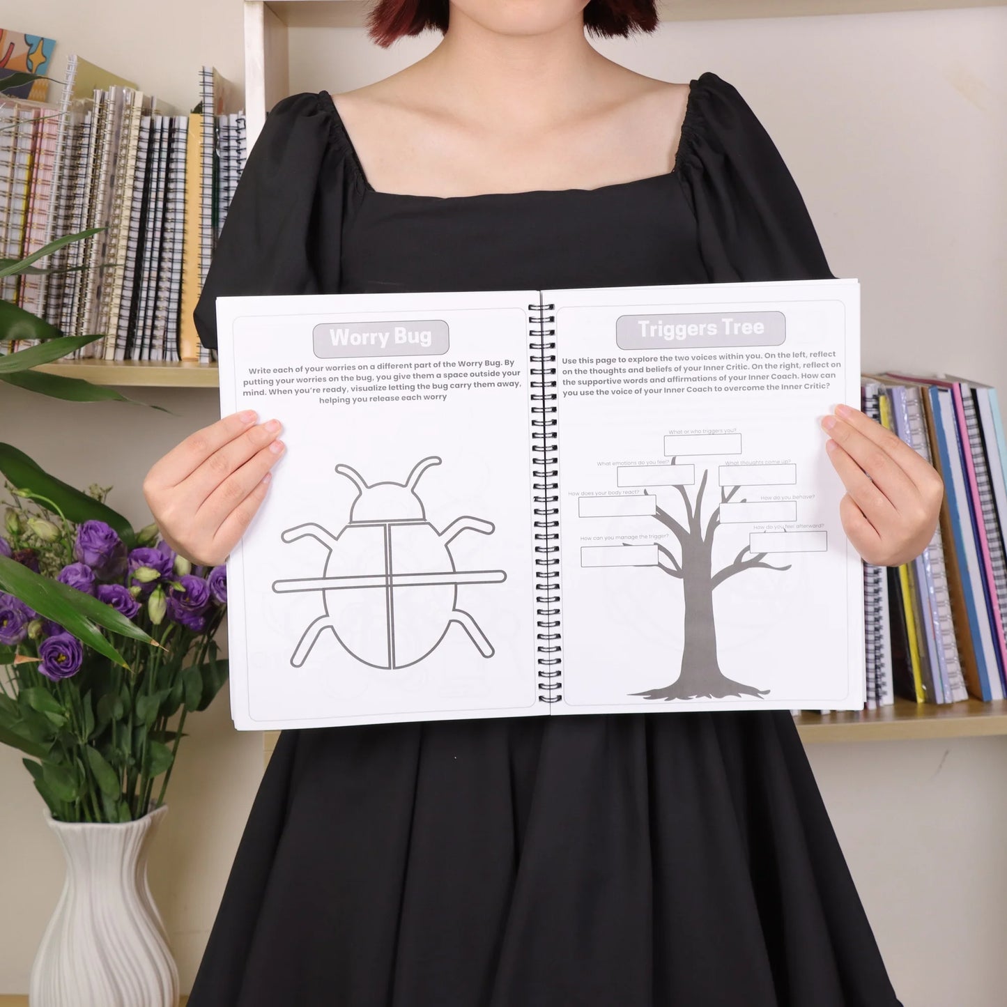 ArtMind – 130+ Art Therapy Worksheets Workbook