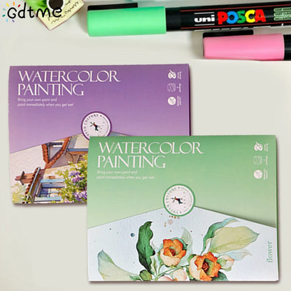VistaBloom – Watercolor Art & Coloring Set