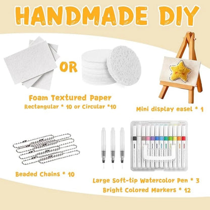 FoamArt – Magic 3D Texture Painting Kit for Kids