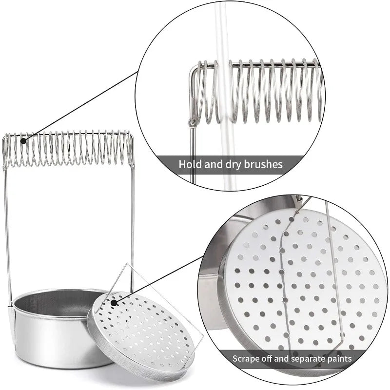 BrushPure – Stainless Steel Brush Washer