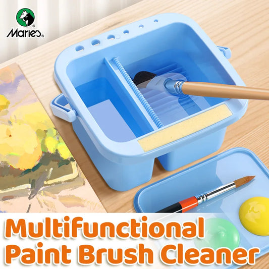 Marie's BrushBay – Multifunction Paint Brush Cleaning Basin