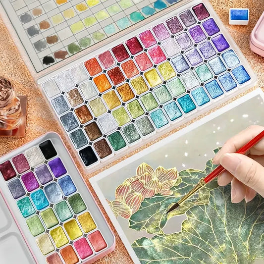 StarSplash – Metallic Watercolor Paint Set